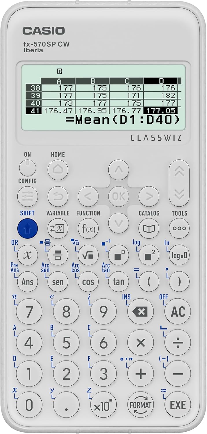 CALCULADORA CASIO FX-570 SP CW CLASSWIZ