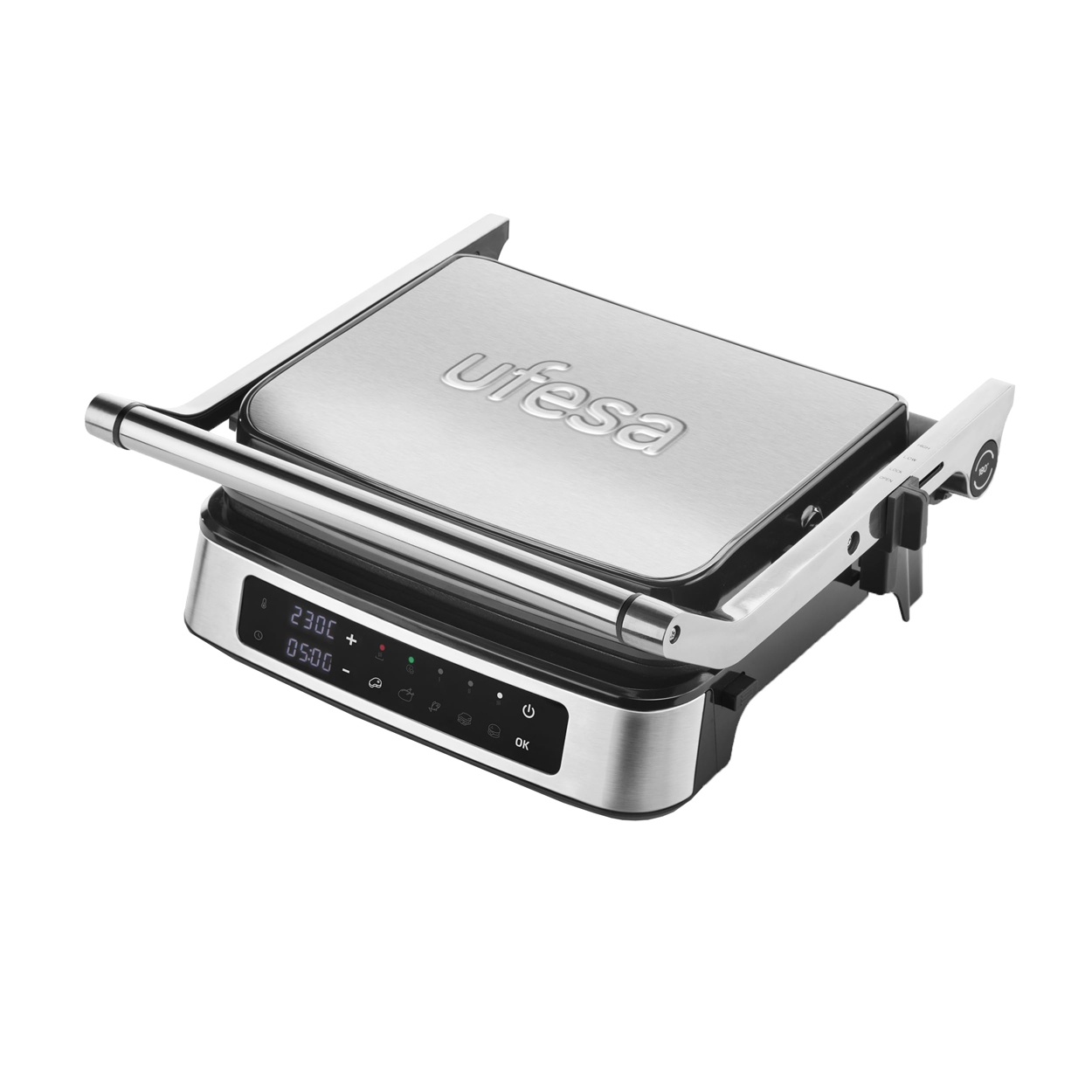GRILL UFESA EVEREST 2000W 180º DIGITAL 29X23,2CM