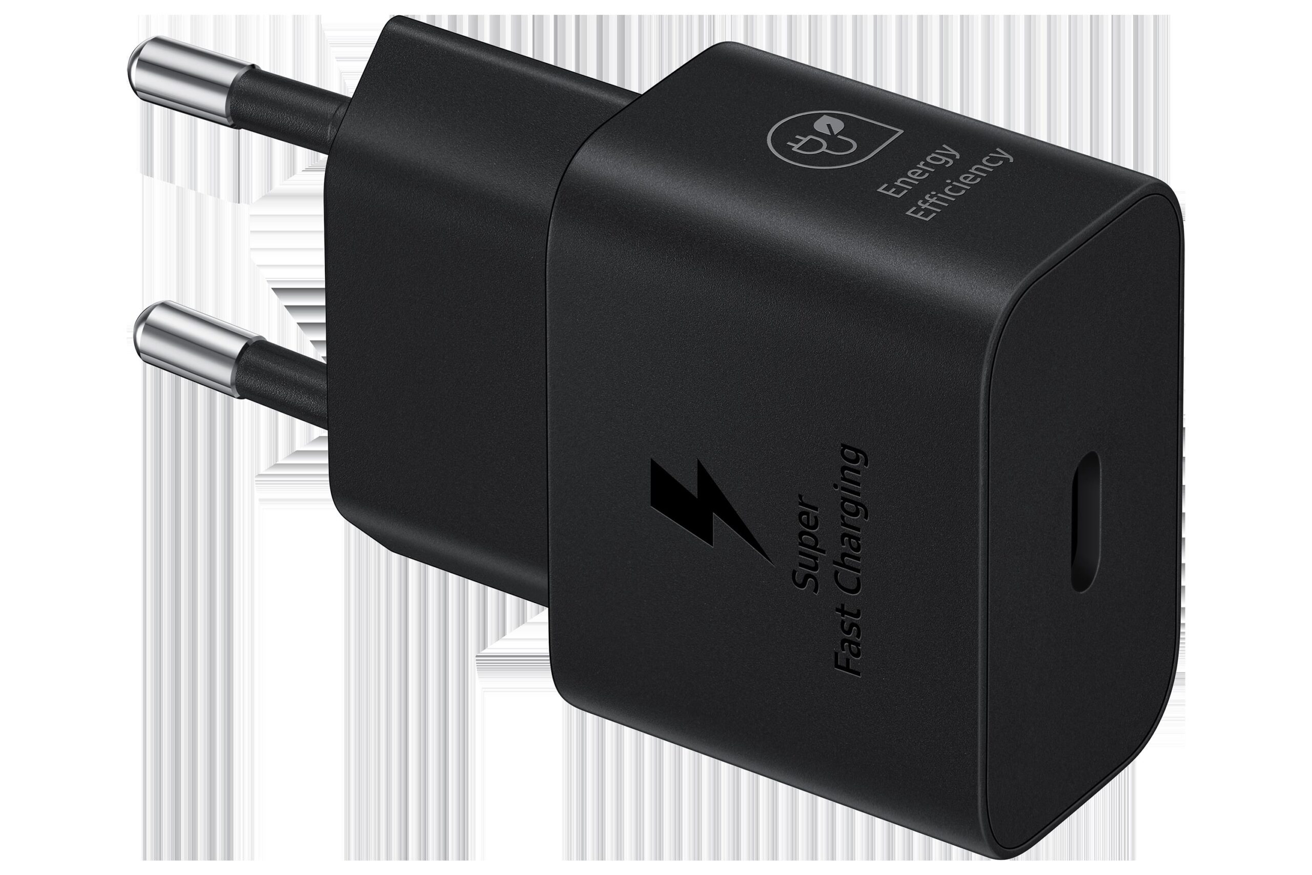 CARGADOR SAMSUNG 1XUSB C DE 25W NEGRO