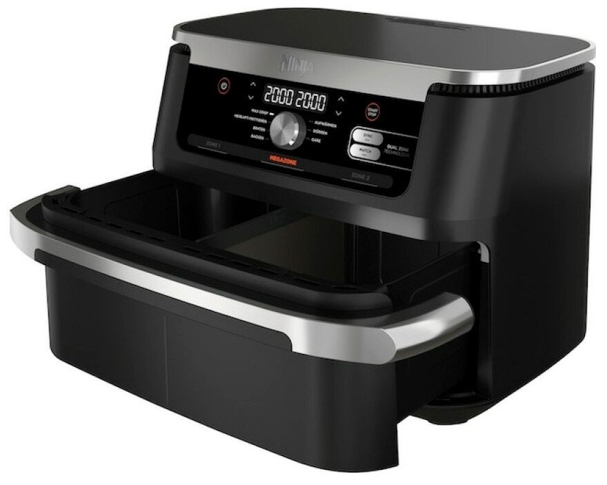 FREIDORA AIRE NINJA AF500EU DOBLE SEPARABLE 10,4L