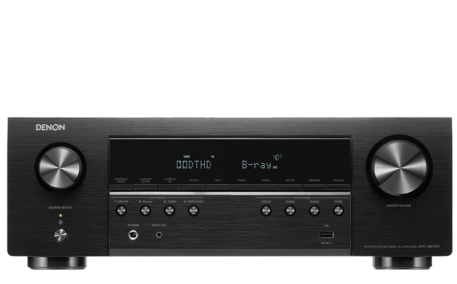 RECEPTOR DENON AVC-S670H D1548