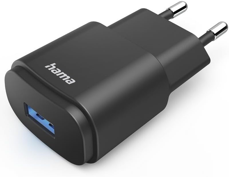 CARGADOR AFEITADORAS HAMA 00201644 USB-A 6W NEGRO