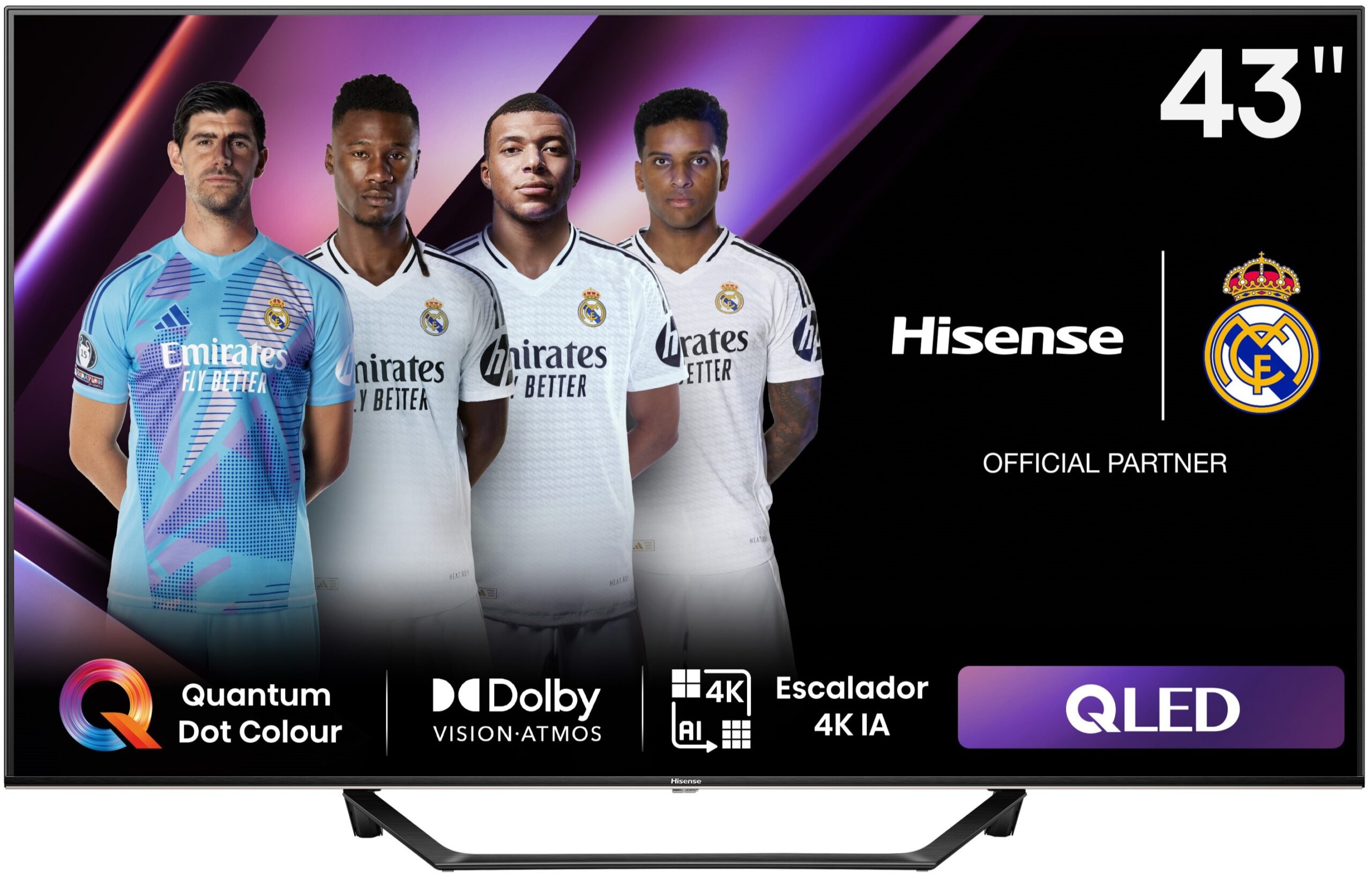 TV HISENSE 43 43A7NQ QLED UHD SMART TV HDR10+