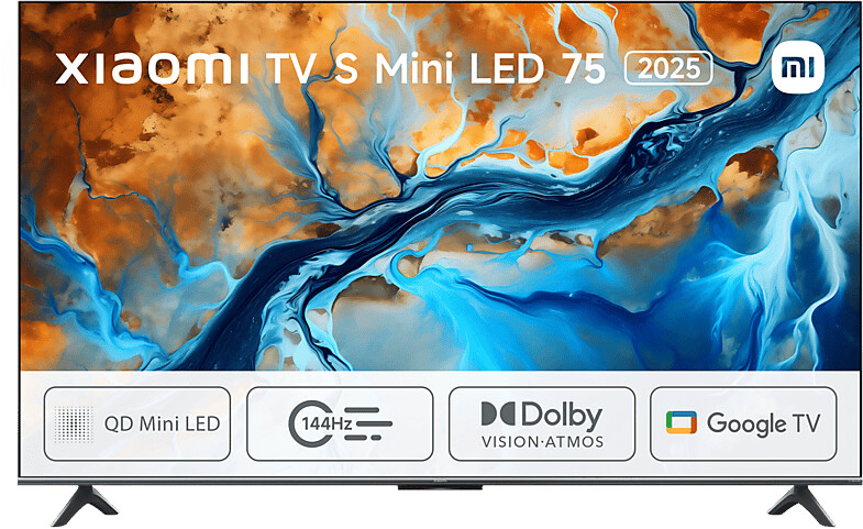 TV XIAOMI 75 S MINILED 2025 UHD GOOGLETV 144HZ