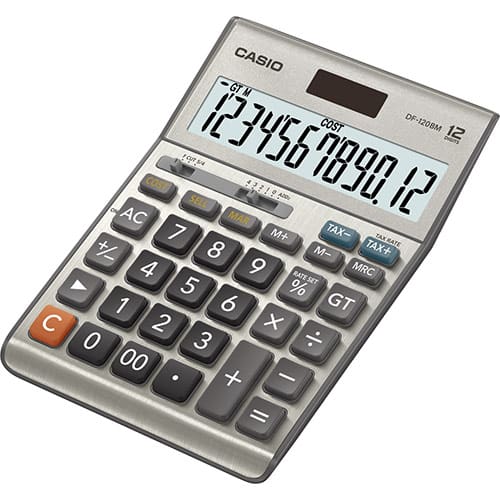 CALCULADORA CASIO DF-120BM