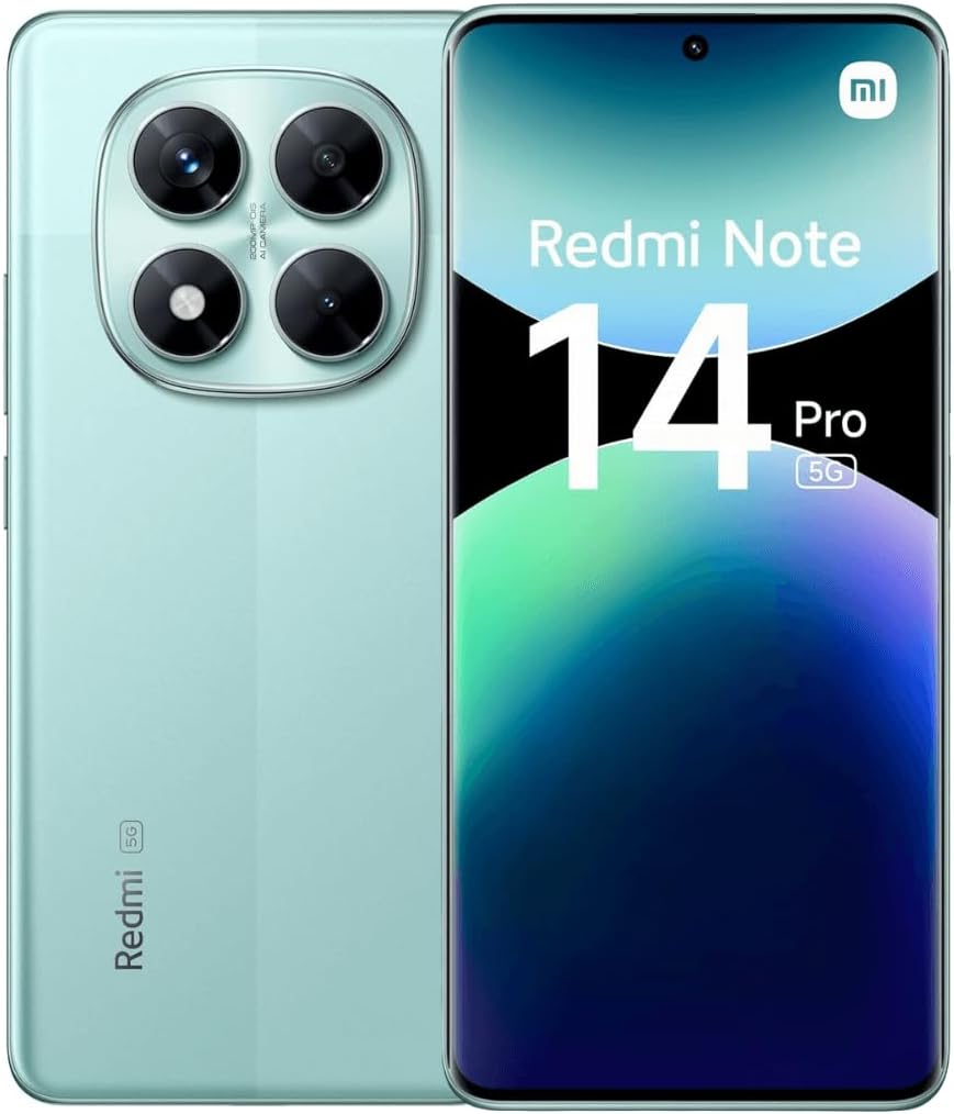 SMARTPHONE REDMI NOTE 14 PRO 5G 8/256 6,7 GREEN