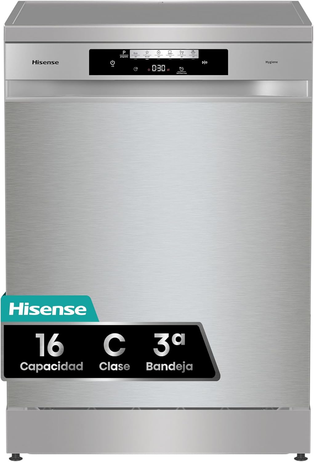 LVJ. HISENSE HS643C90X 16CP 3ªB 44dBA INOX