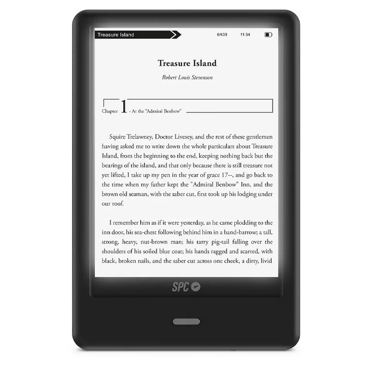 E-BOOK SPC 5615N DICKENS LIGHT 2 PRO 6 DARK NEGRO