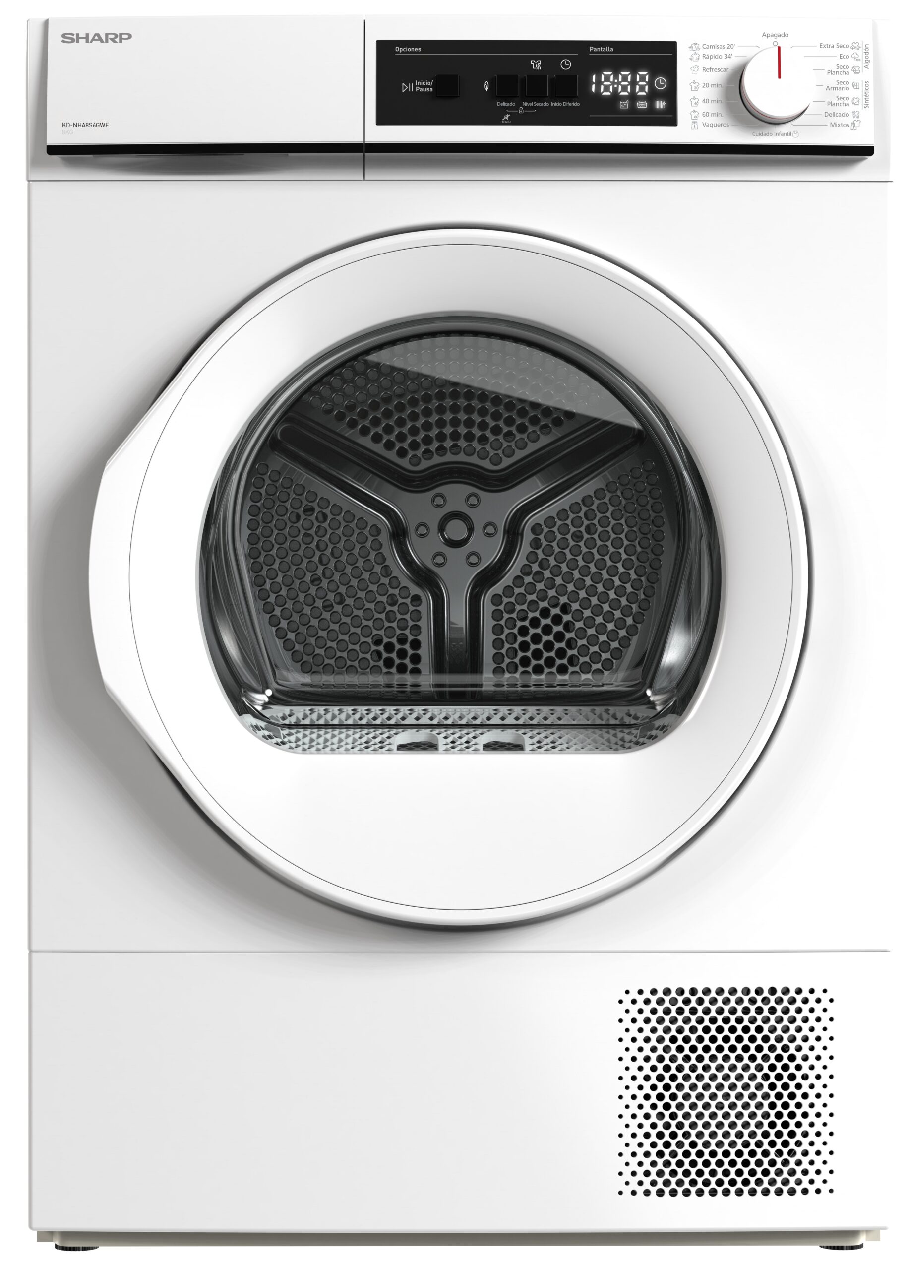 SECADORA SHARP KDNHA8S6GWEES 8K BC