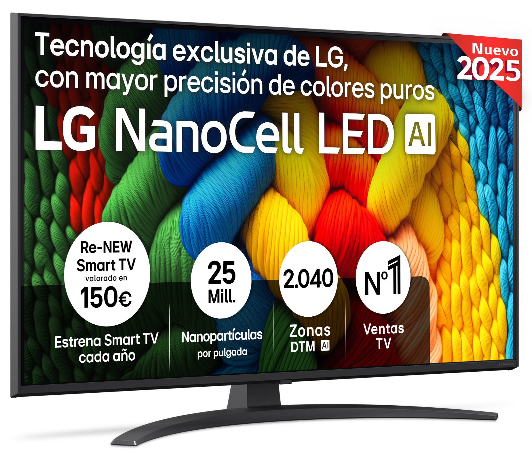 TV LG 43 43NANO81A6A UHD NANOCELL ALFA7 WEBOS25