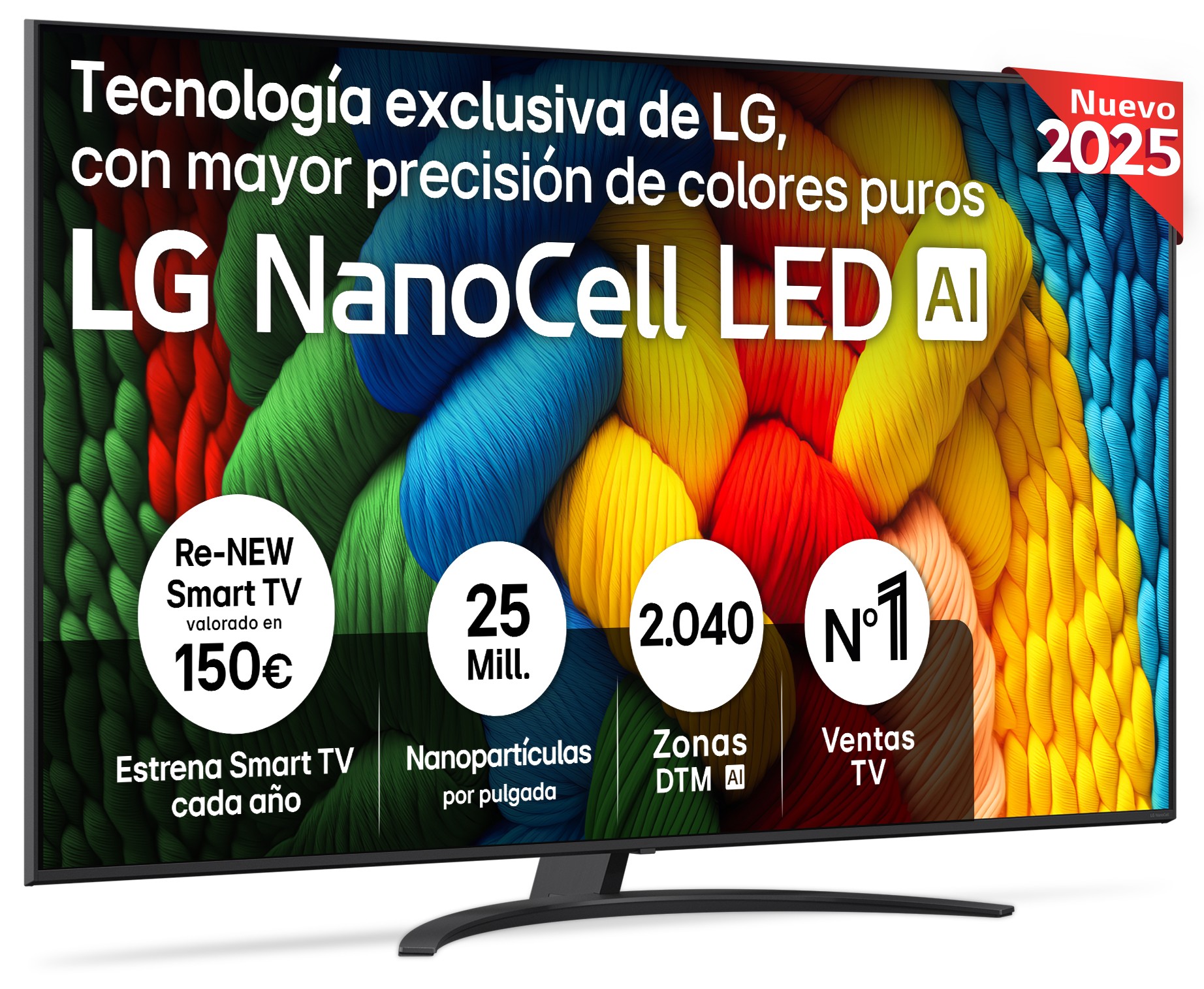 TV LG 75 75NANO81A6A UHD NANOCELL ALFA7 WEBOS25