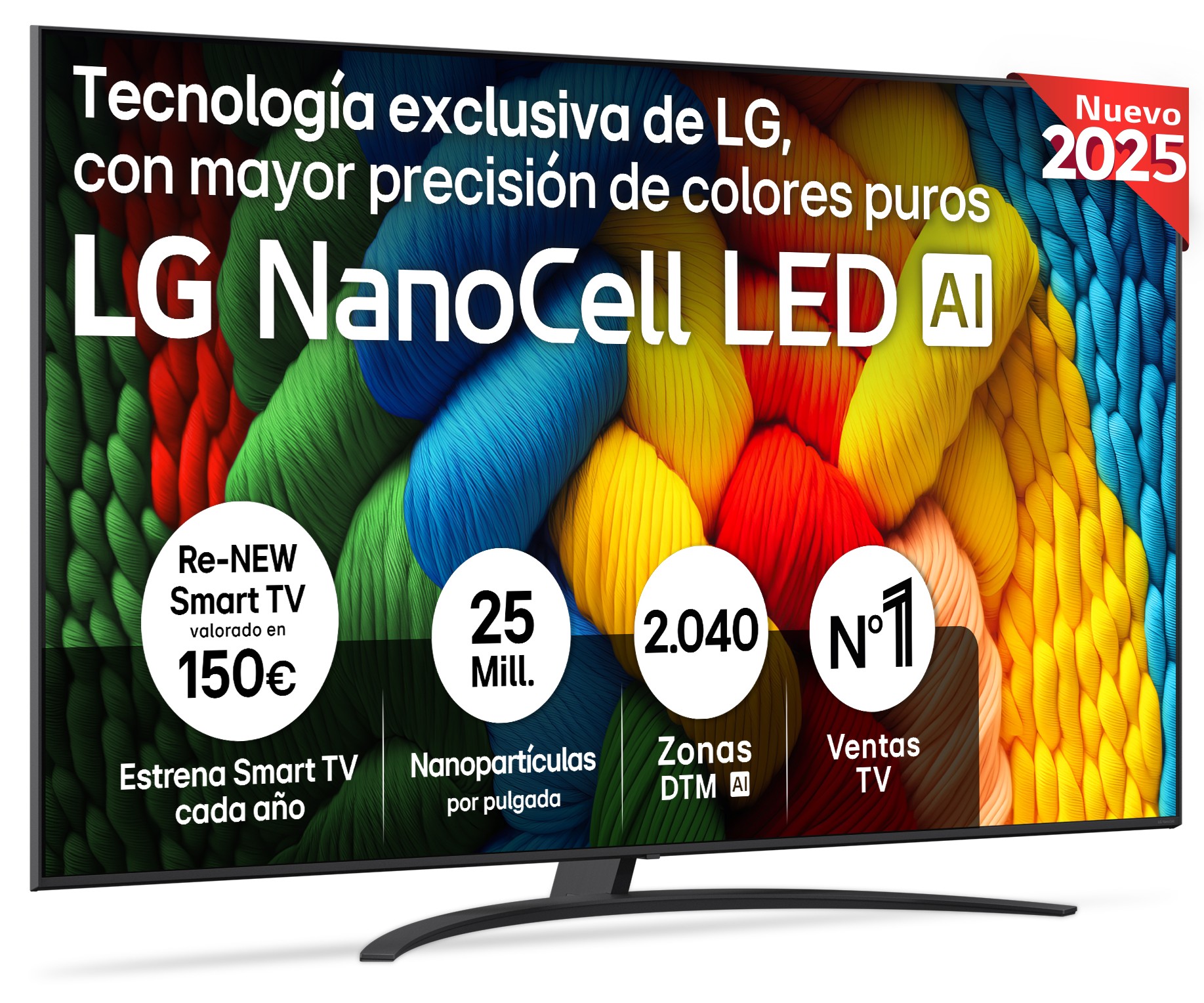 TV LG 86 86NANO81A6A UHD NANOCELL ALFA7 WEBOS25
