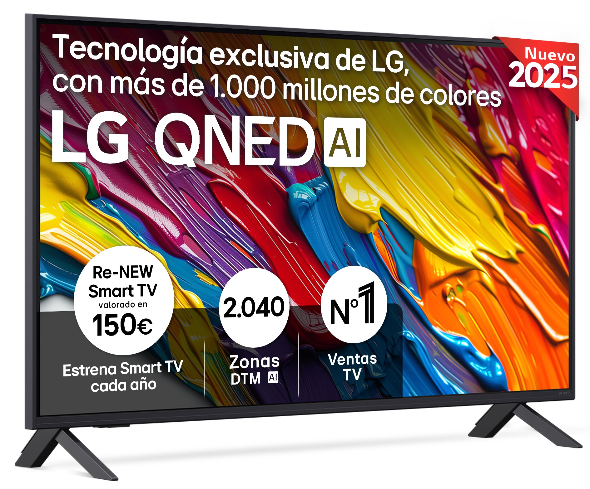 TV LG 43 43QNED82A6B UHD QNED ALFA7 WEOS25