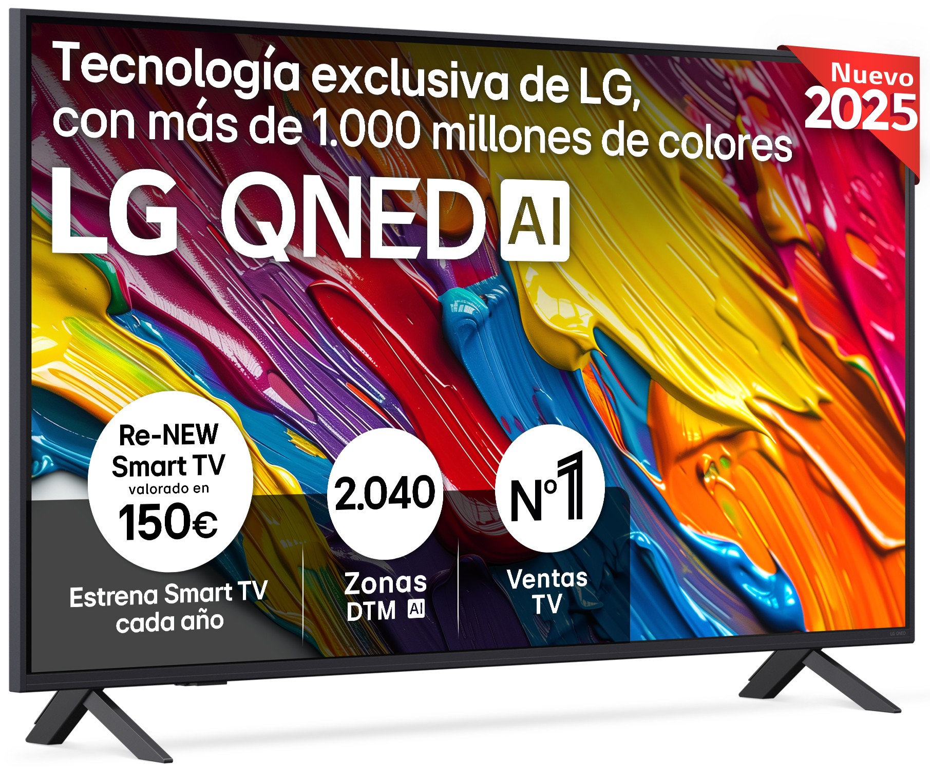 TV LG 50 50QNED82A6B UHD QNED ALFA7 WEOS25