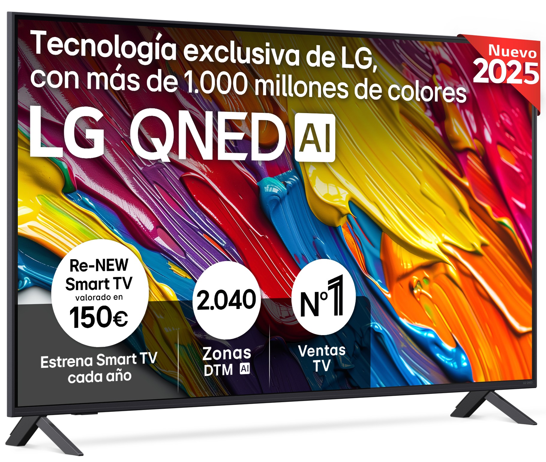 TV LG 55 55QNED82A6B UHD QNED ALFA7 WEOS25