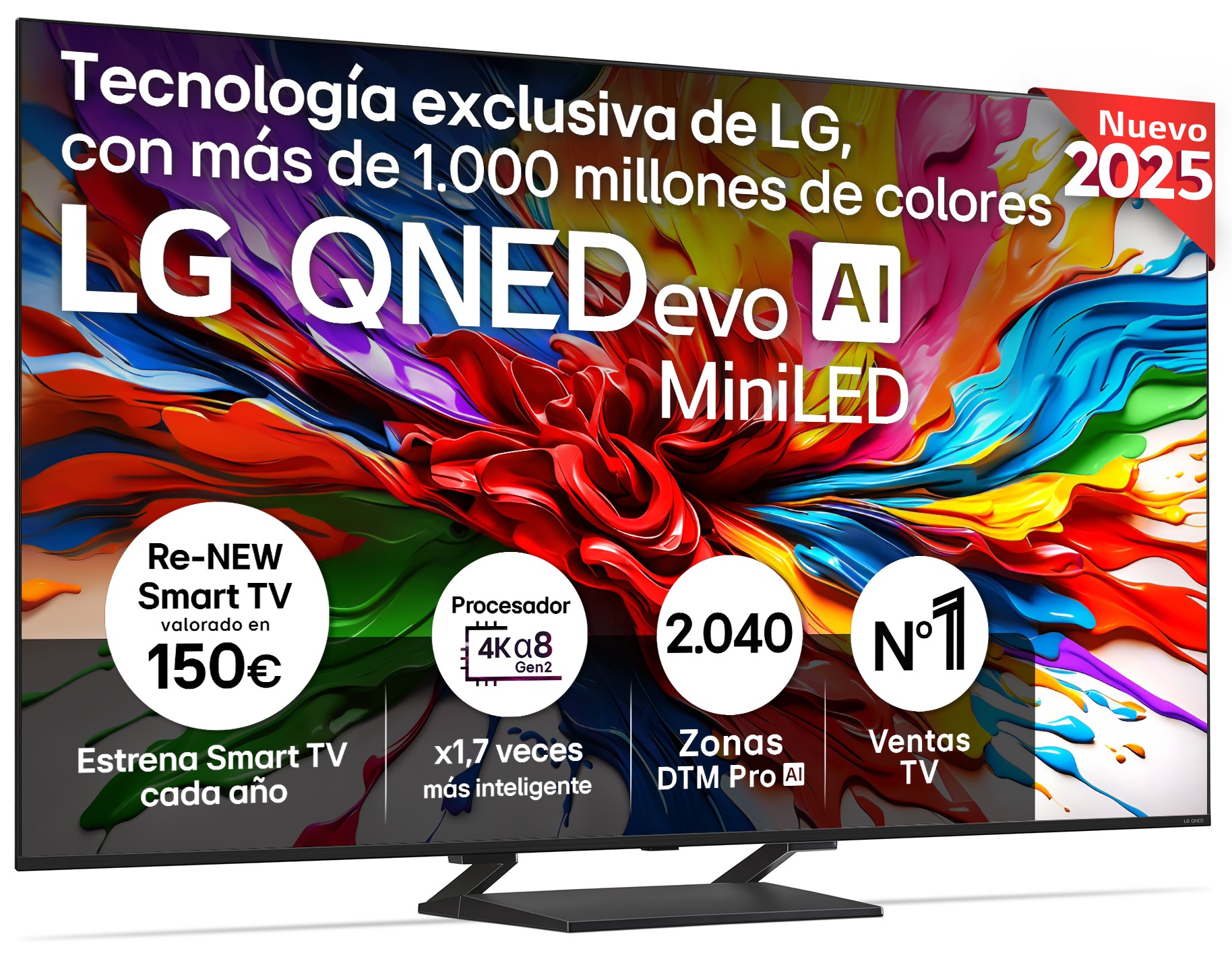 TV LG 55 55QNED93A6A UHD QNED EVO MINILED ALFA8