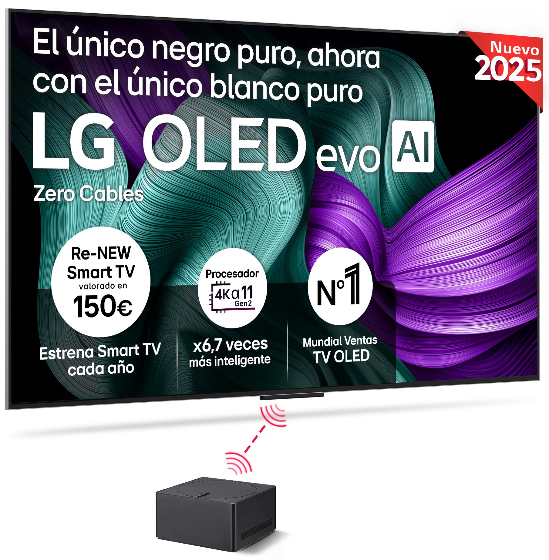 TV LG 65 65M59LA UHD OLED EVO ALFA11 ZERO CONNECT