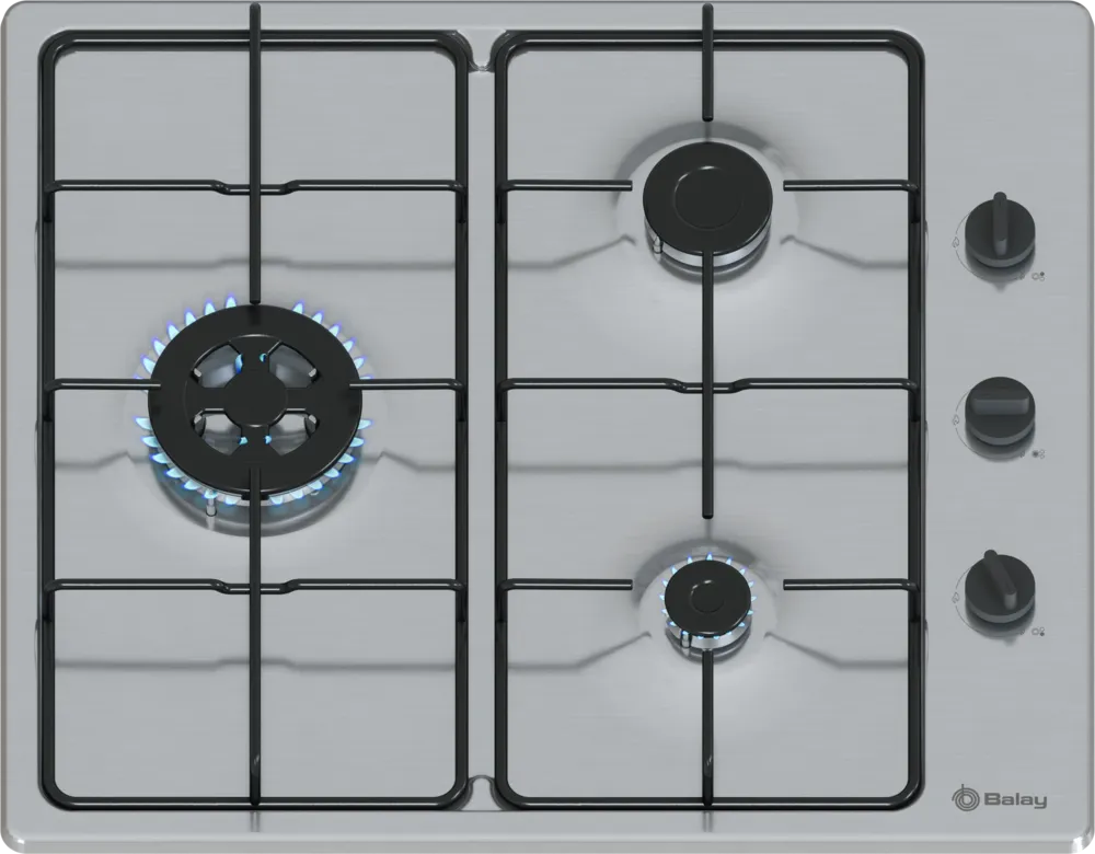 ENCIM. BALAY 3ETX463BB 3F 60CM GAS INOX