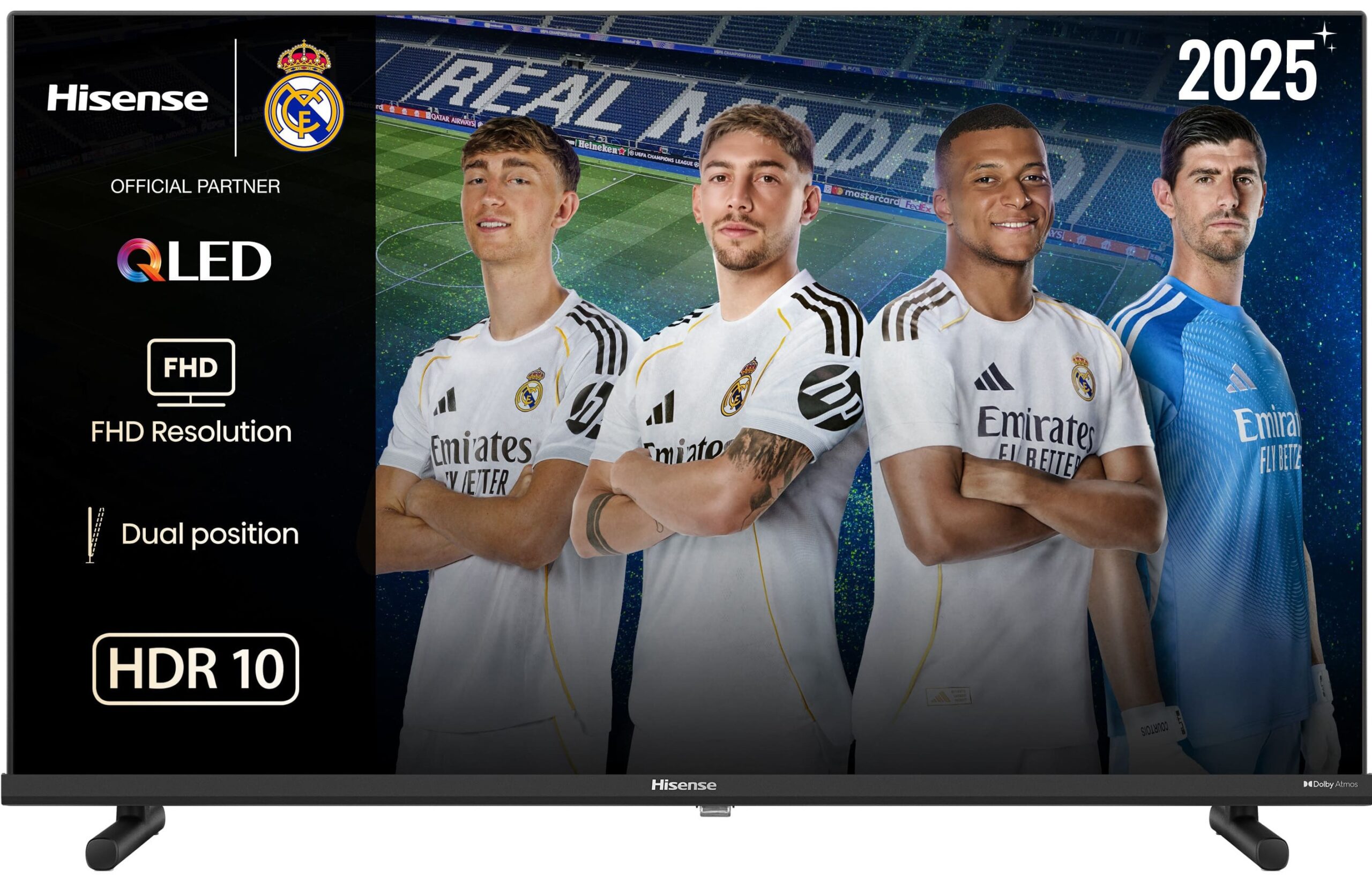 TV HISENSE 40 40A5Q FHD QLED SMART TV DOLBYATMOS