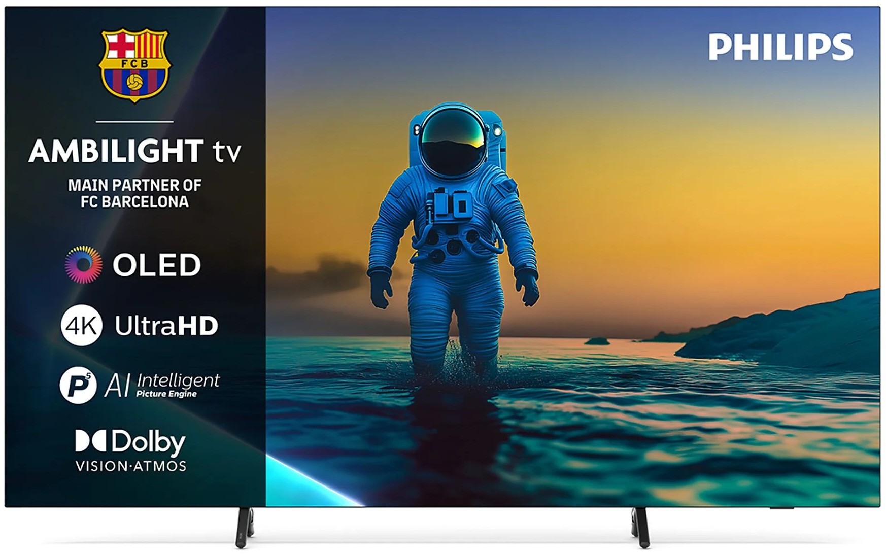 TV PHILIPS 77 77OLED820 UHD OLED GOOGLETV AMB 120