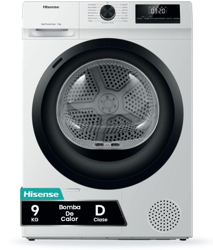 SECADORA HISENSE DHQE900UWDC 9K DSP BCA