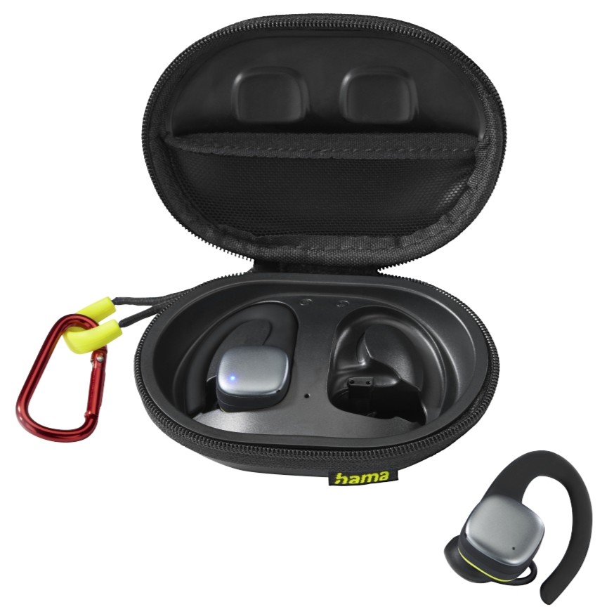 AURICULARES HAMA 00184113 SPIRIT ATHLETICS NEG/AMA