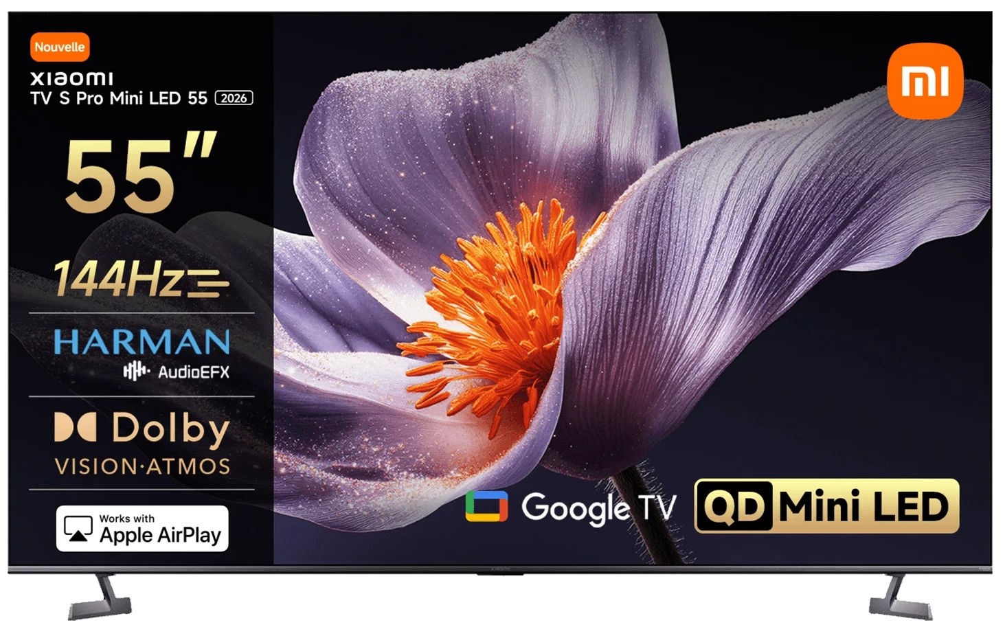 TV XIAOMI 55 S PRO MINILED 2026 UHD GOOGLETV 144H