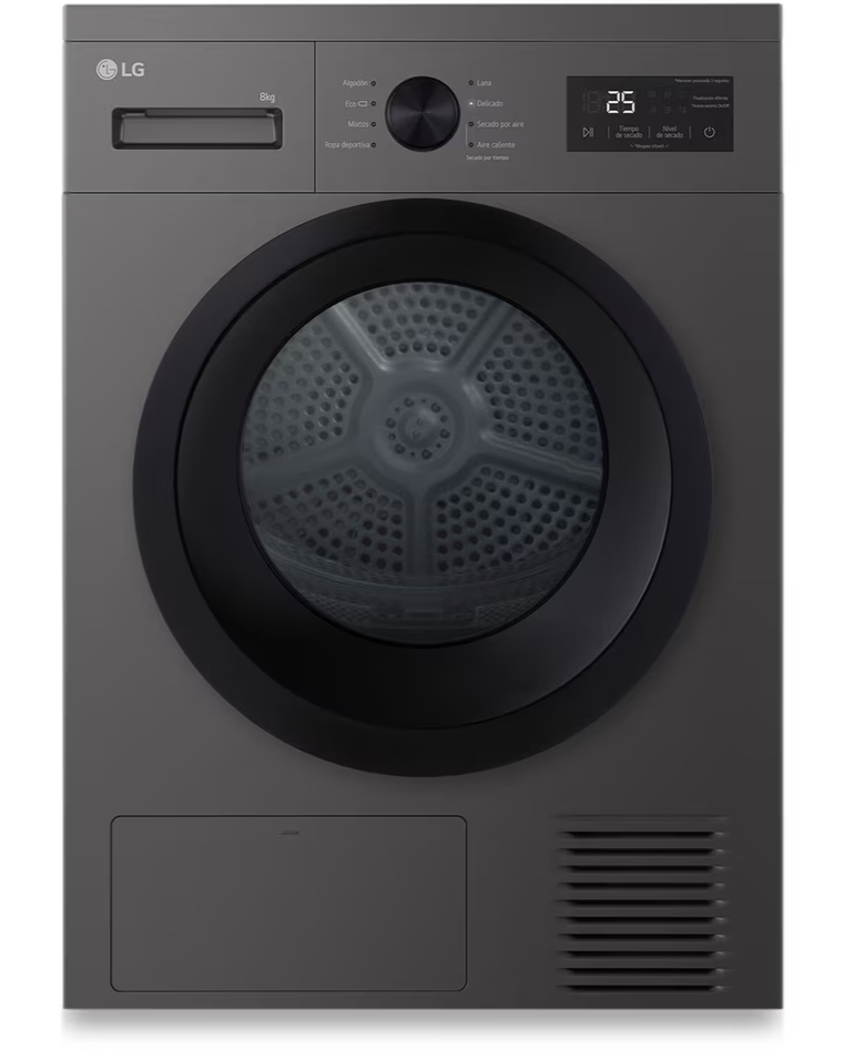 SECADORA LG RHA1008NDK 8K BC INOX (A++)