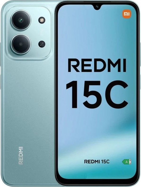 SMARTPHONE REDMI 15C NFC 4/256 6,9 MINT GREEN