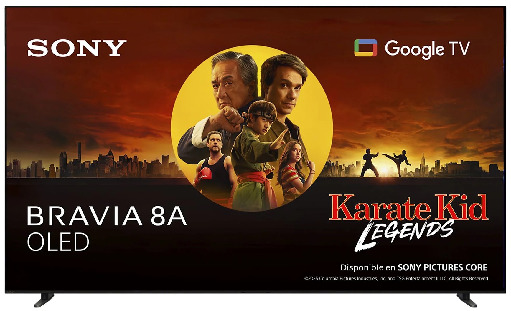 TV SONY 55 K55XR8A UHD OLED HDR XR GOOGLETV