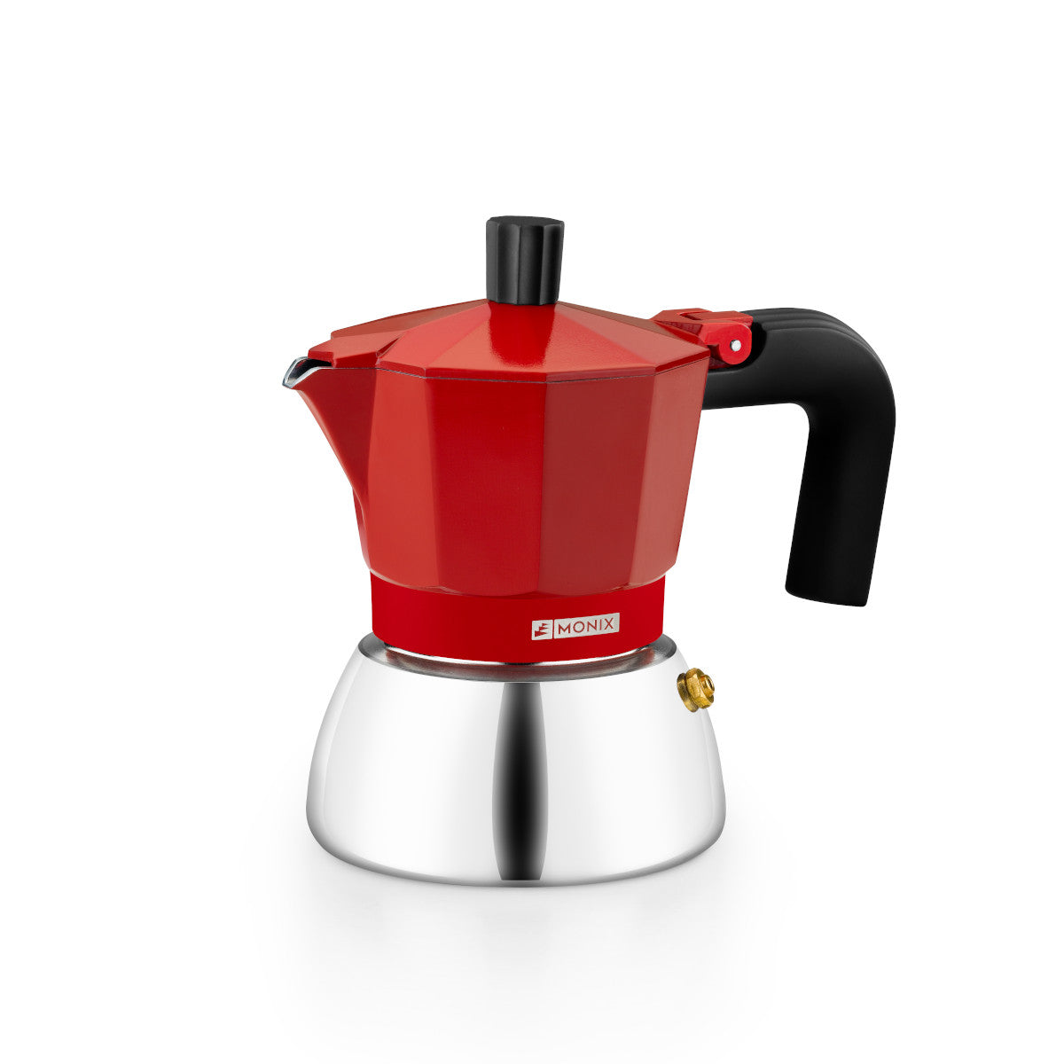 CAFET. ITALIANA MONIX INDUCTION INOX RED 3T